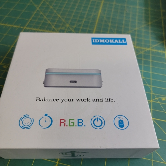 Mouse Jiggler Undetectable Mouse Mover Device, RGB Jiggler Mouse Mover with ON/O - Picture 8 of 12